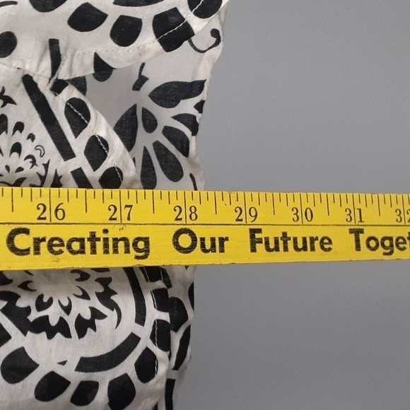 Chico's Wavy-Stripe Popover Tunic Top - Picture 6 of 10